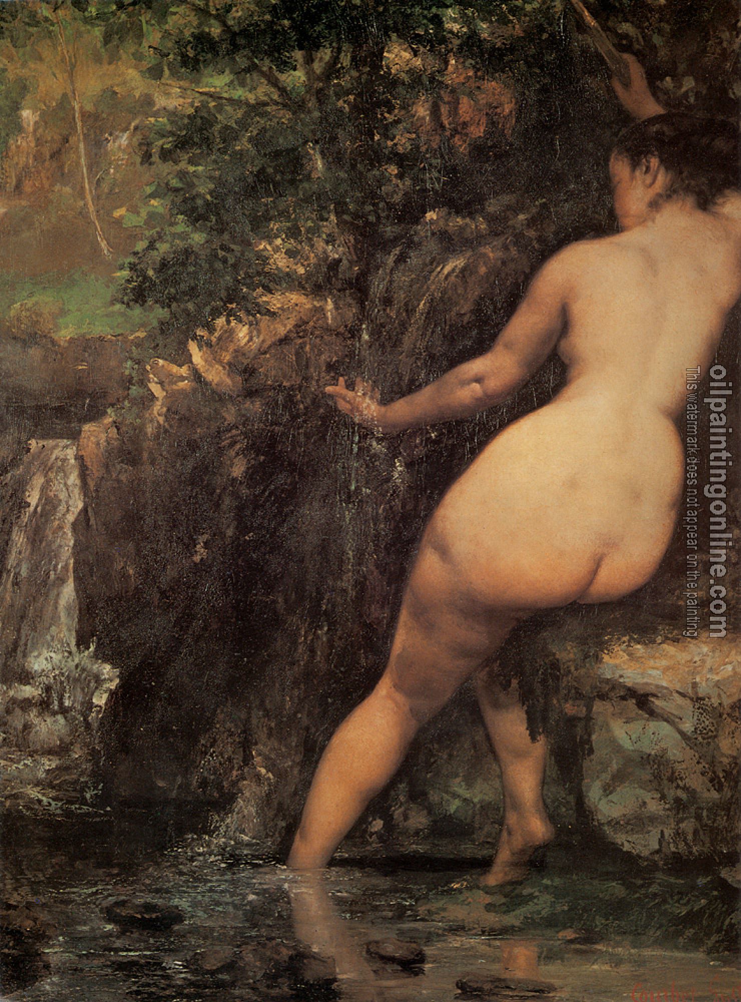 Courbet, Gustave - The Source